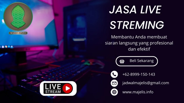 Jasa live streaming