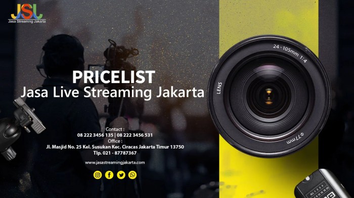 Jasa live streaming