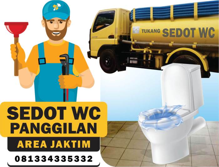 Jasa sedot wc jakarta timur