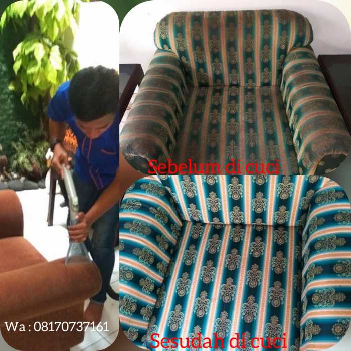 Jasa cuci sofa bekasi