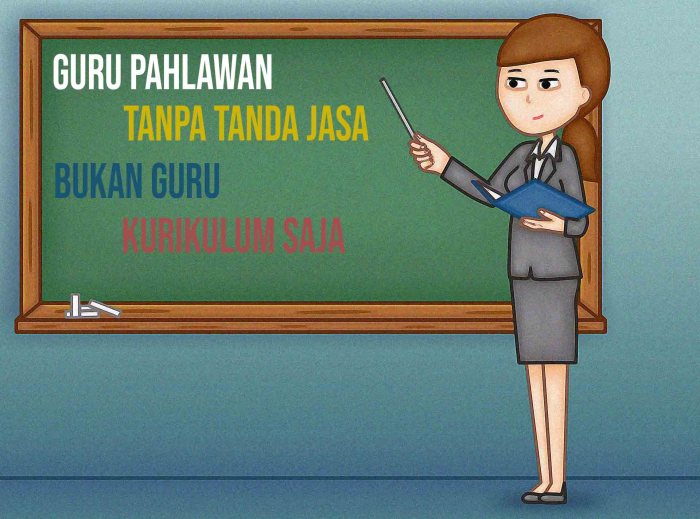 Cerpen tentang guru tanpa tanda jasa