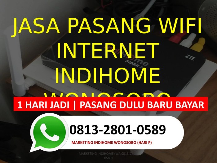 Jasa pasang wifi terdekat