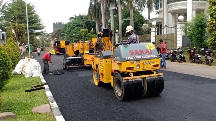 Jasa pengaspalan jalan