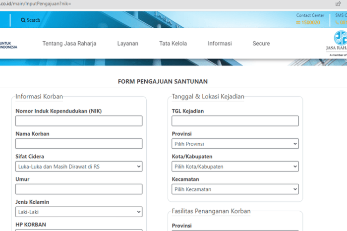 Cara mengurus jasa raharja