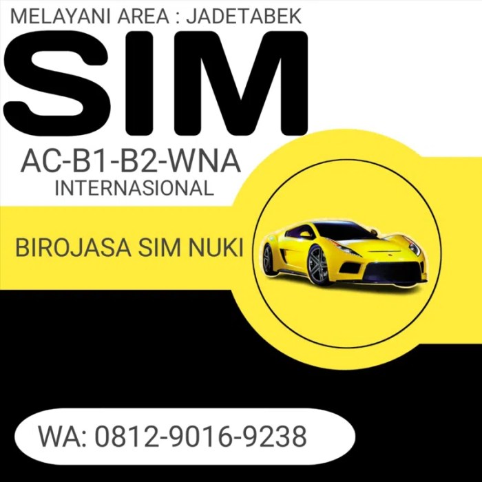 Biro jasa sim jakarta selatan